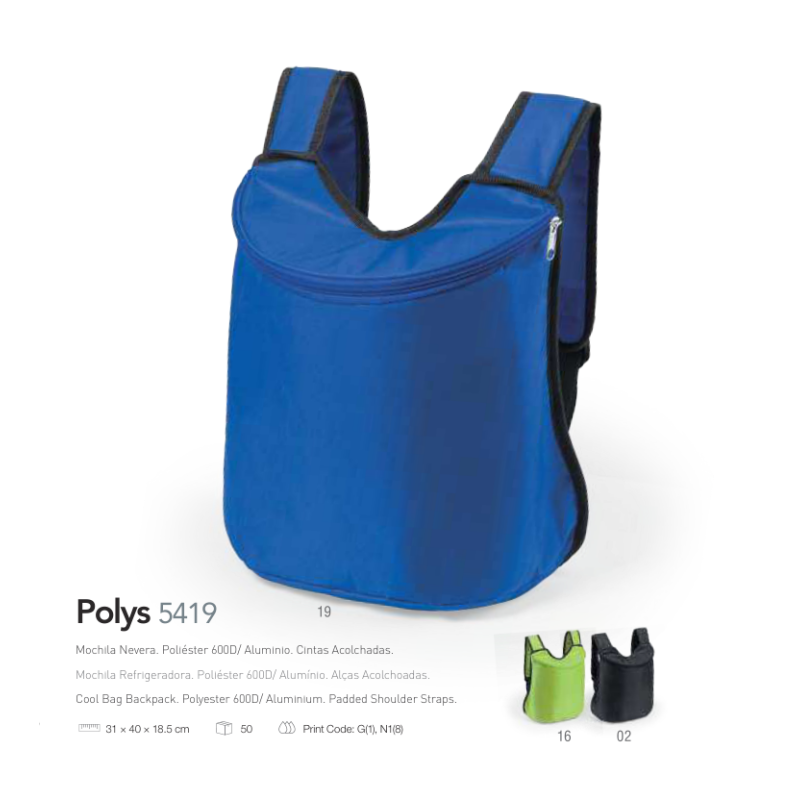 Mochila refrigeradora Polys
