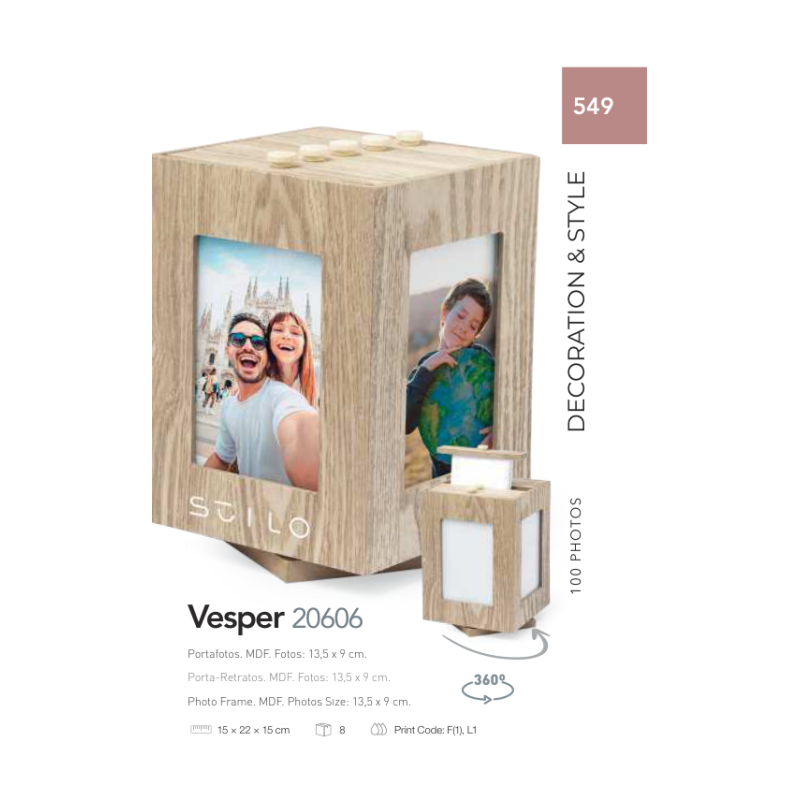 Porta-retratos Vesper
