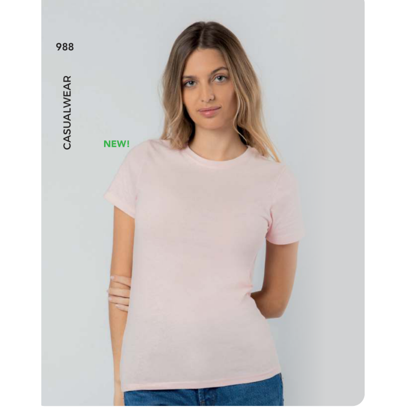 T-shirt mulher cor Epika