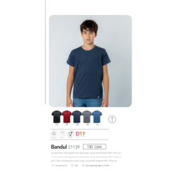 T-shirt criança Bandul