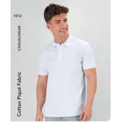 Polo adulto branco Koupan