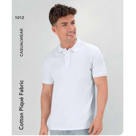 Polo adulto branco Koupan
