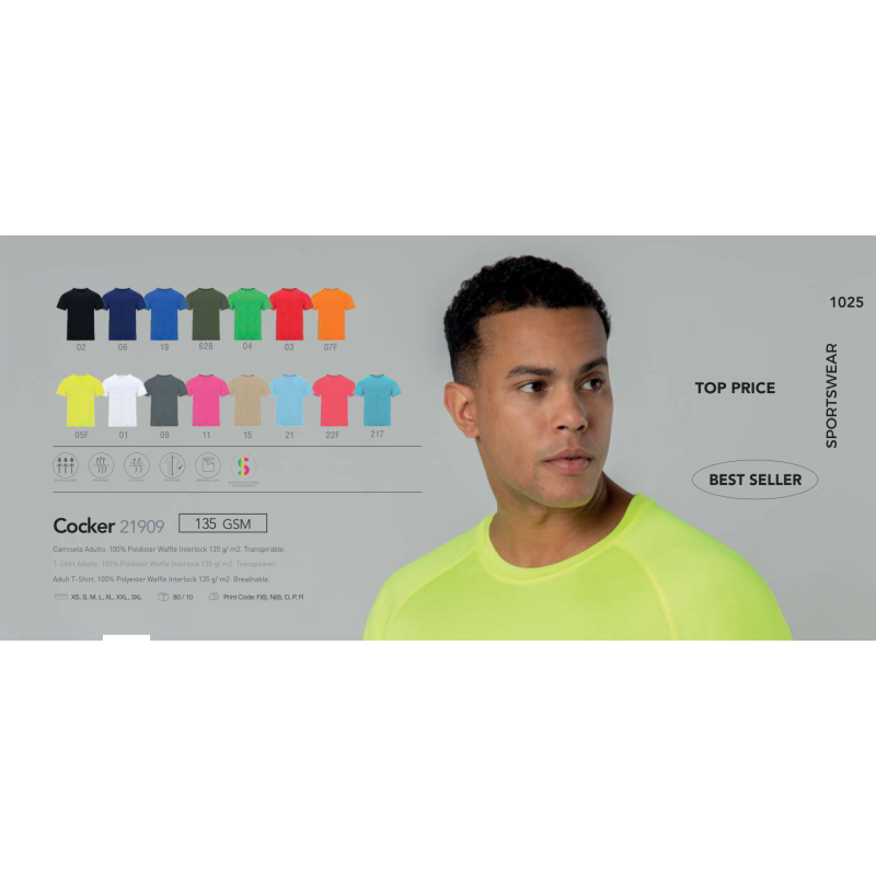 T-shirt adulto Cocker