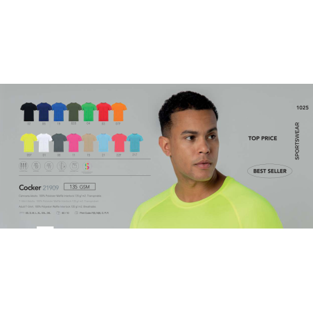 T-shirt adulto Cocker