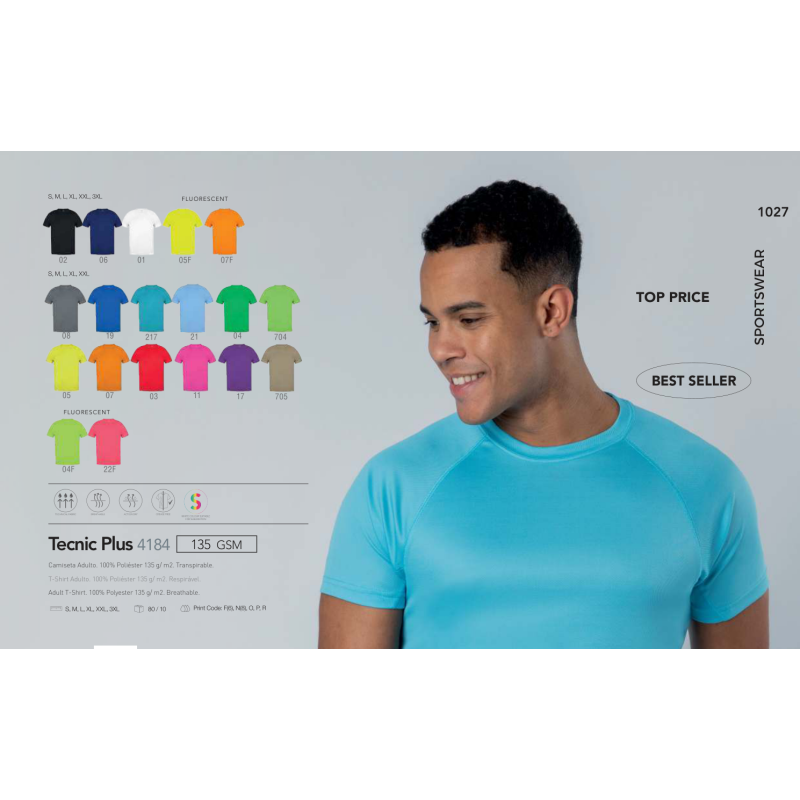 T-shirt adulto Tecnic Plus