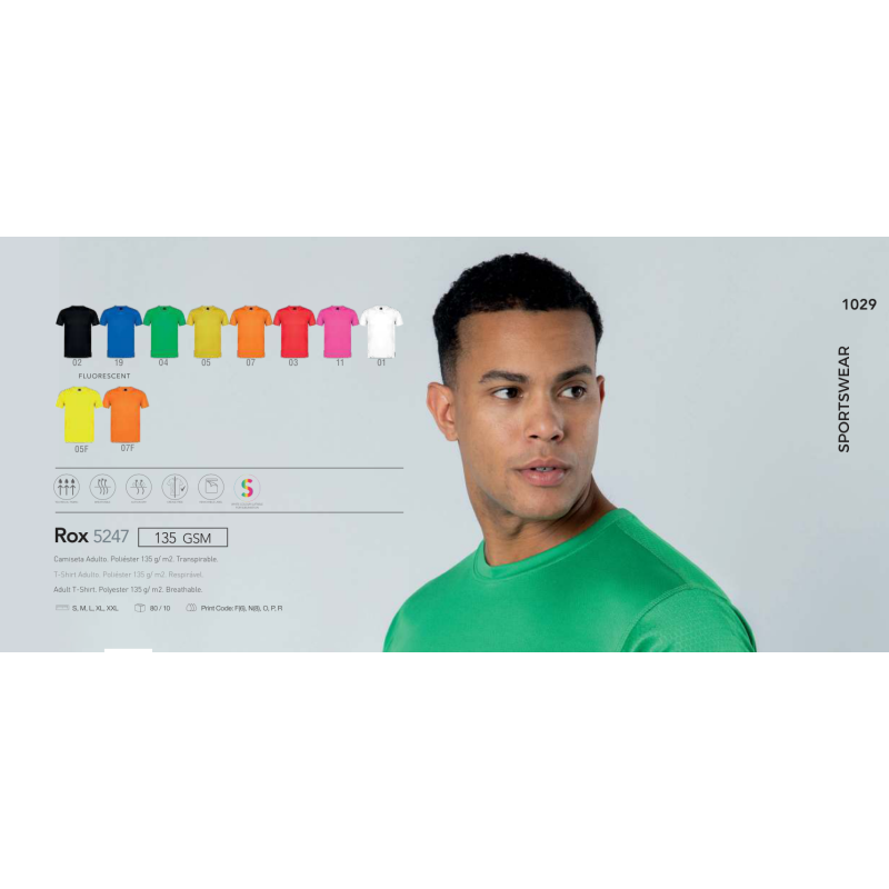 T-shirt adulto Rox