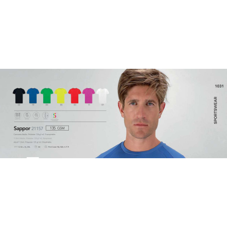 T-shirt adulto Sappor