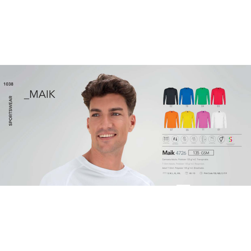 T-shirt adulto Maik