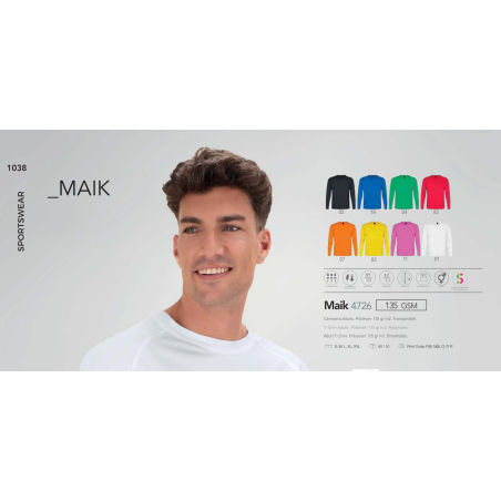 T-shirt adulto Maik