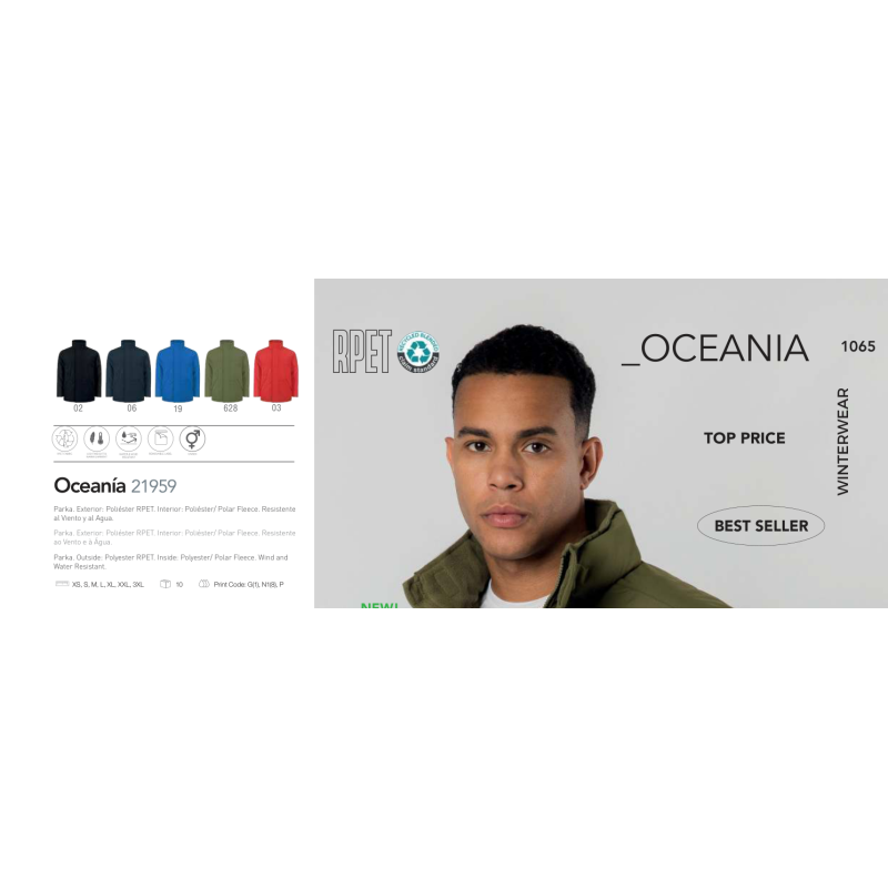 Parka Oceanía