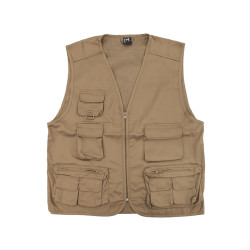 Colete Multibolsos Reporter/Safari