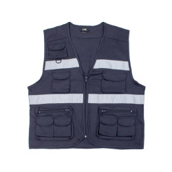 Colete Multibolsos Reporter / Safari Reflector