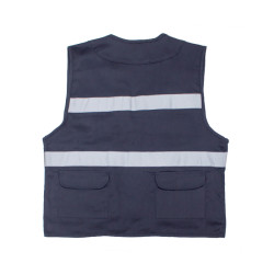 Colete Multibolsos Reporter / Safari Reflector