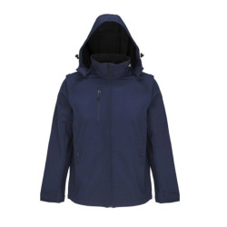 Softshell 3IN1 com Fecho e Capuz Beverly