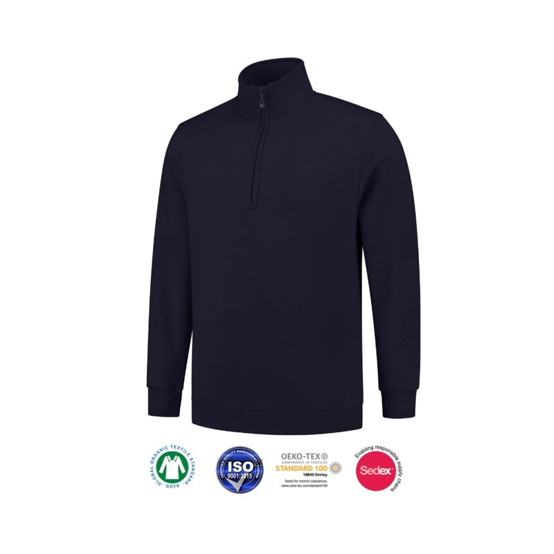 Sweatshirt Meio Fecho
