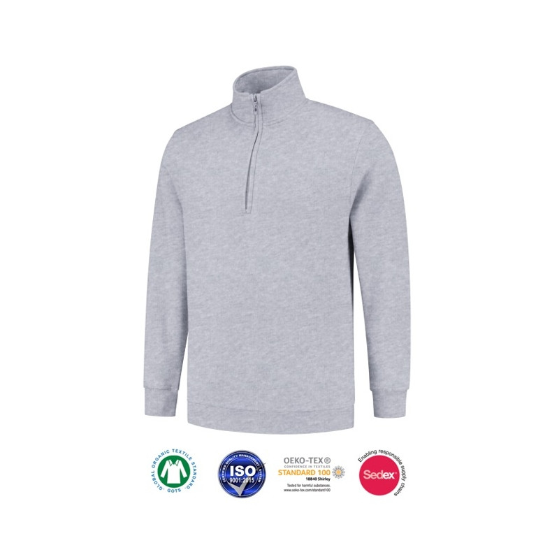Sweatshirt Meio Fecho