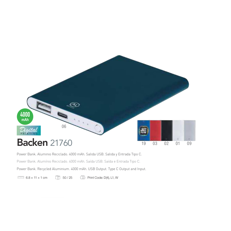 Power bank Backen