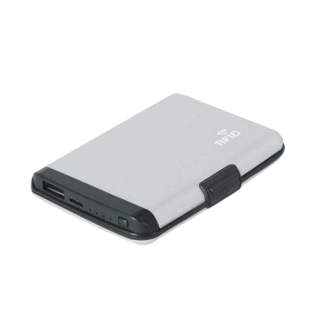 Porta-cartões power bank Chefler