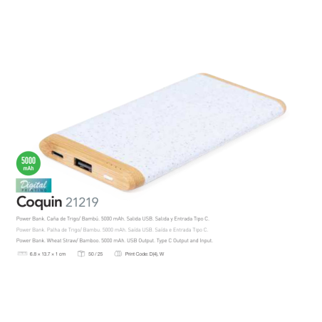 Power bank Coquin