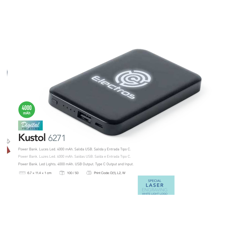 Power bank Kustol