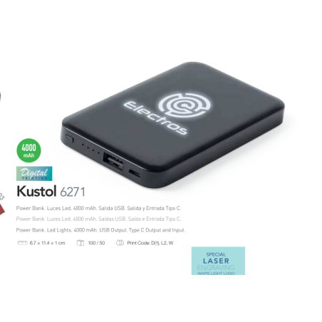 Power bank Kustol